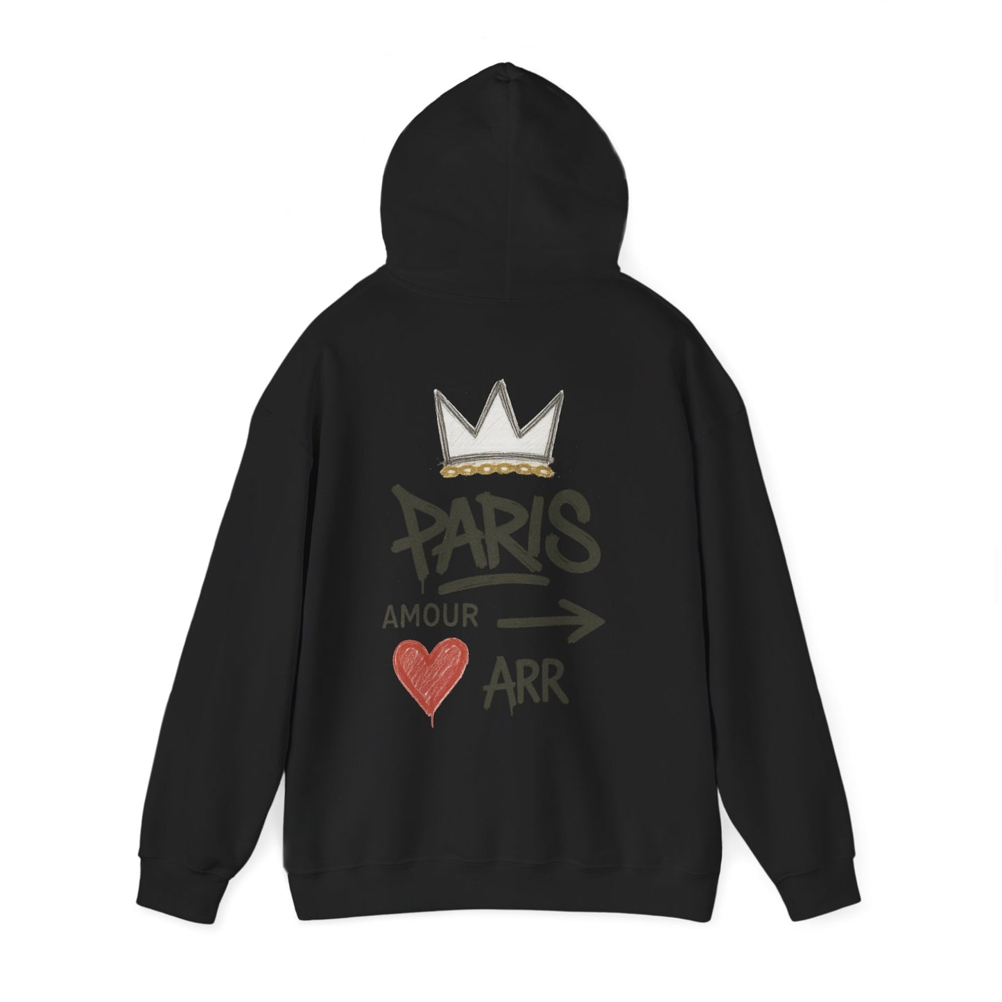Cœur de Paris Hooded Sweatshirt