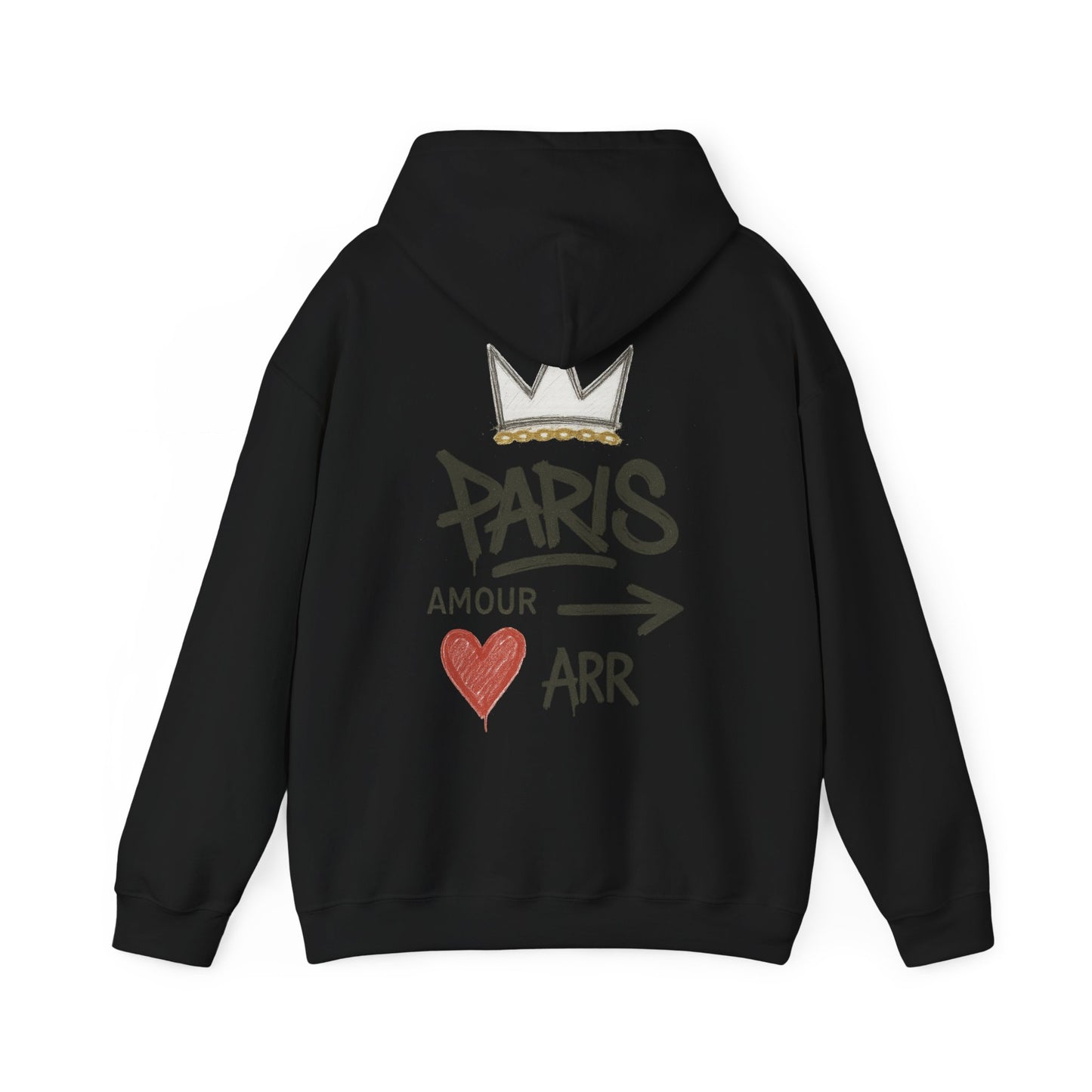 Cœur de Paris Hooded Sweatshirt