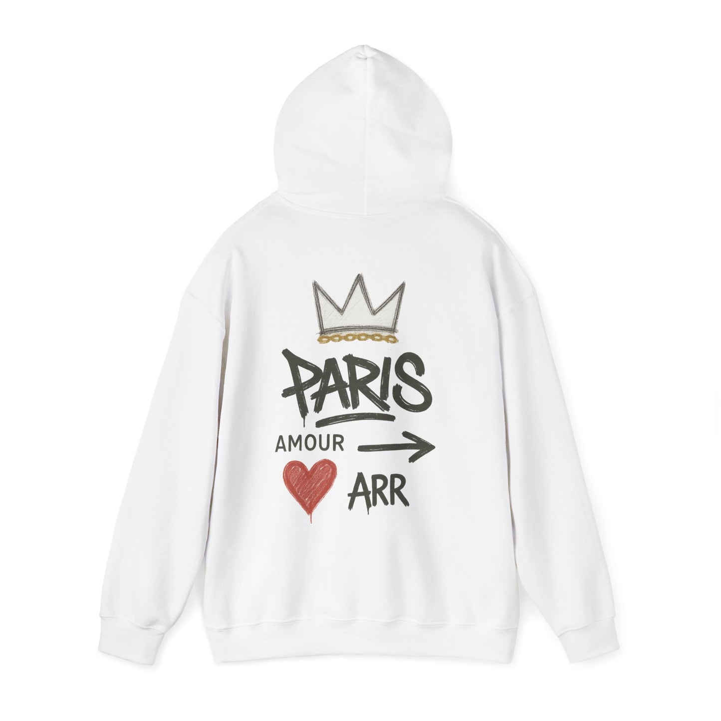 Cœur de Paris Hooded Sweatshirt